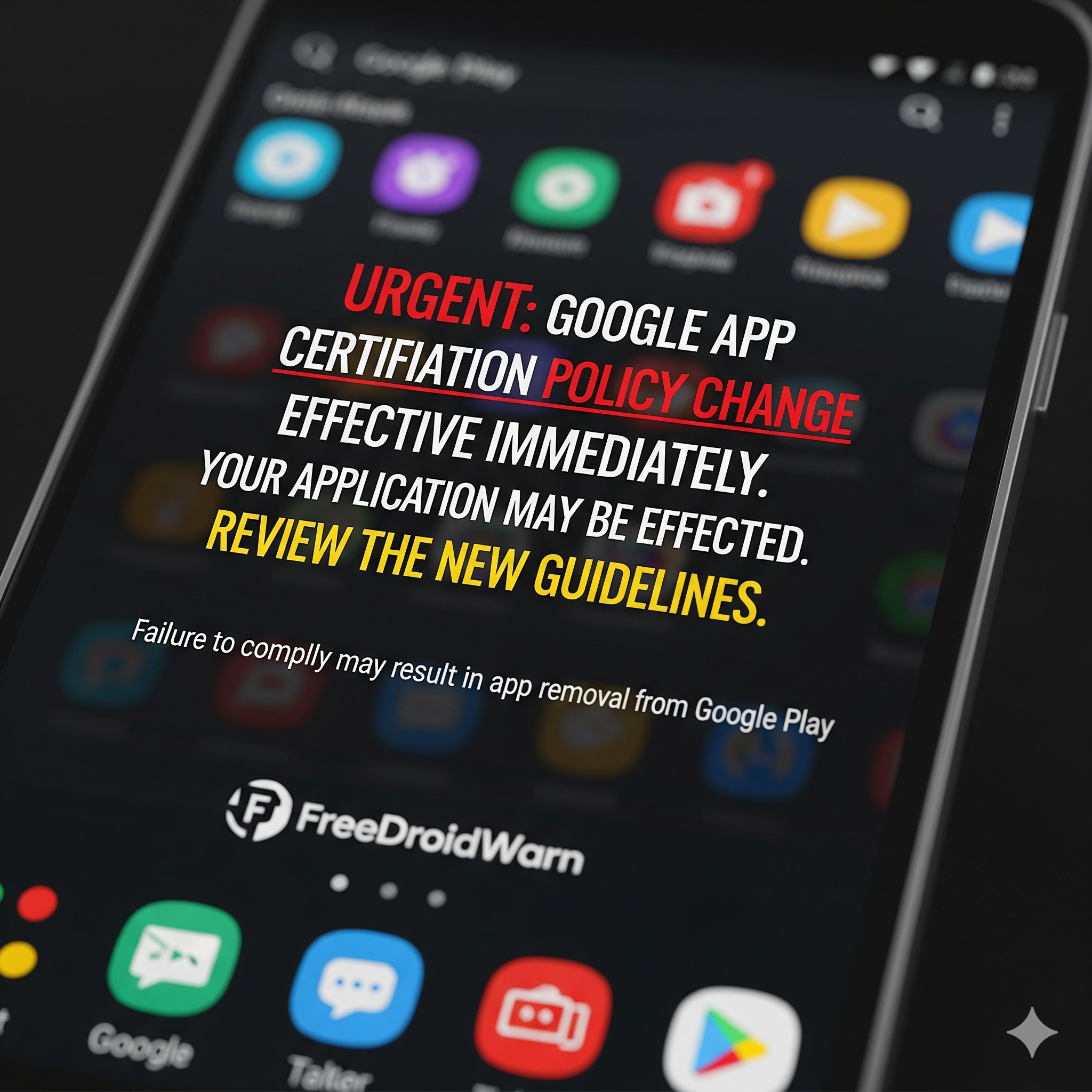 FreeDroidWarn V1.3 Library Open‑Source Solusi Peringatan Kebijakan Google
