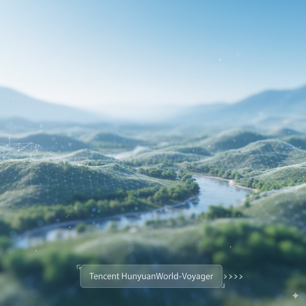 inovasi baru dari Tencent bernama HunyuanWorld-Voyager