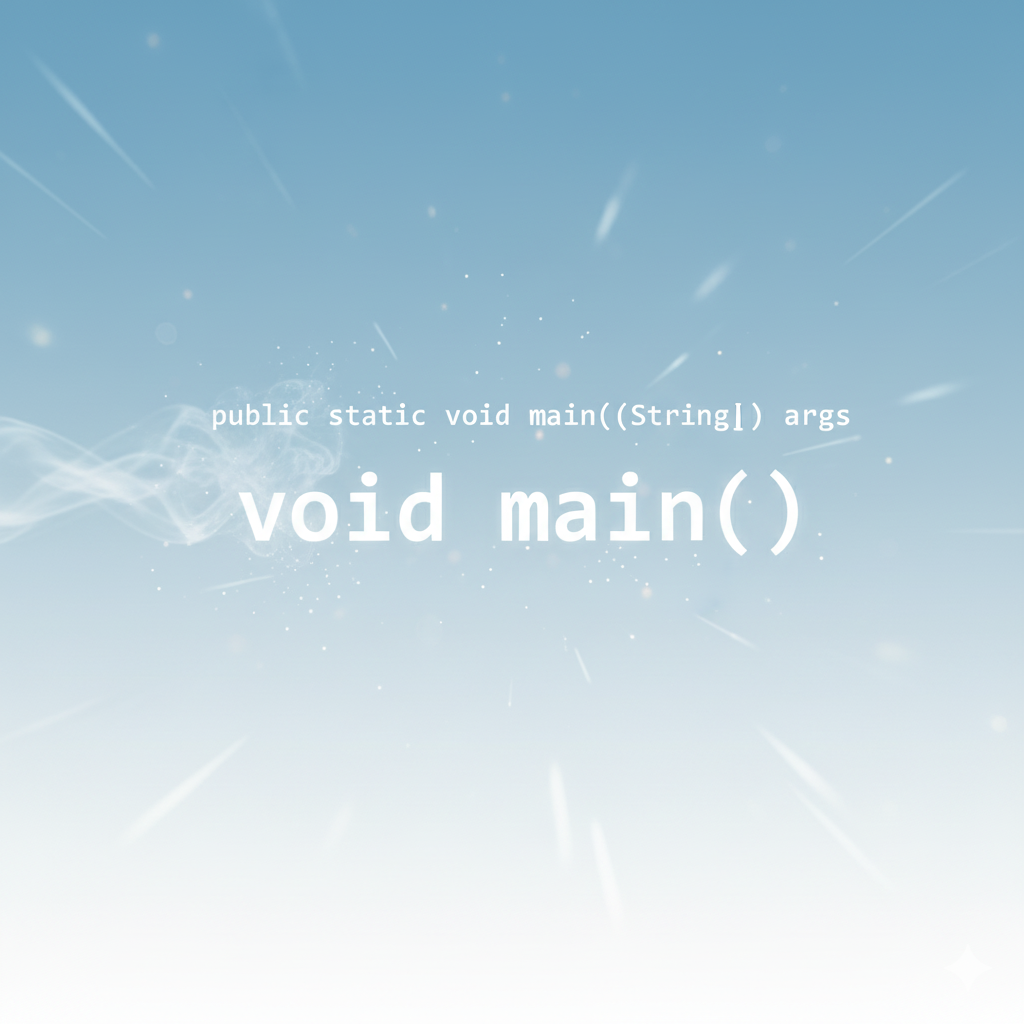 Java 2025: Kini Cukup Pakai void main() :)