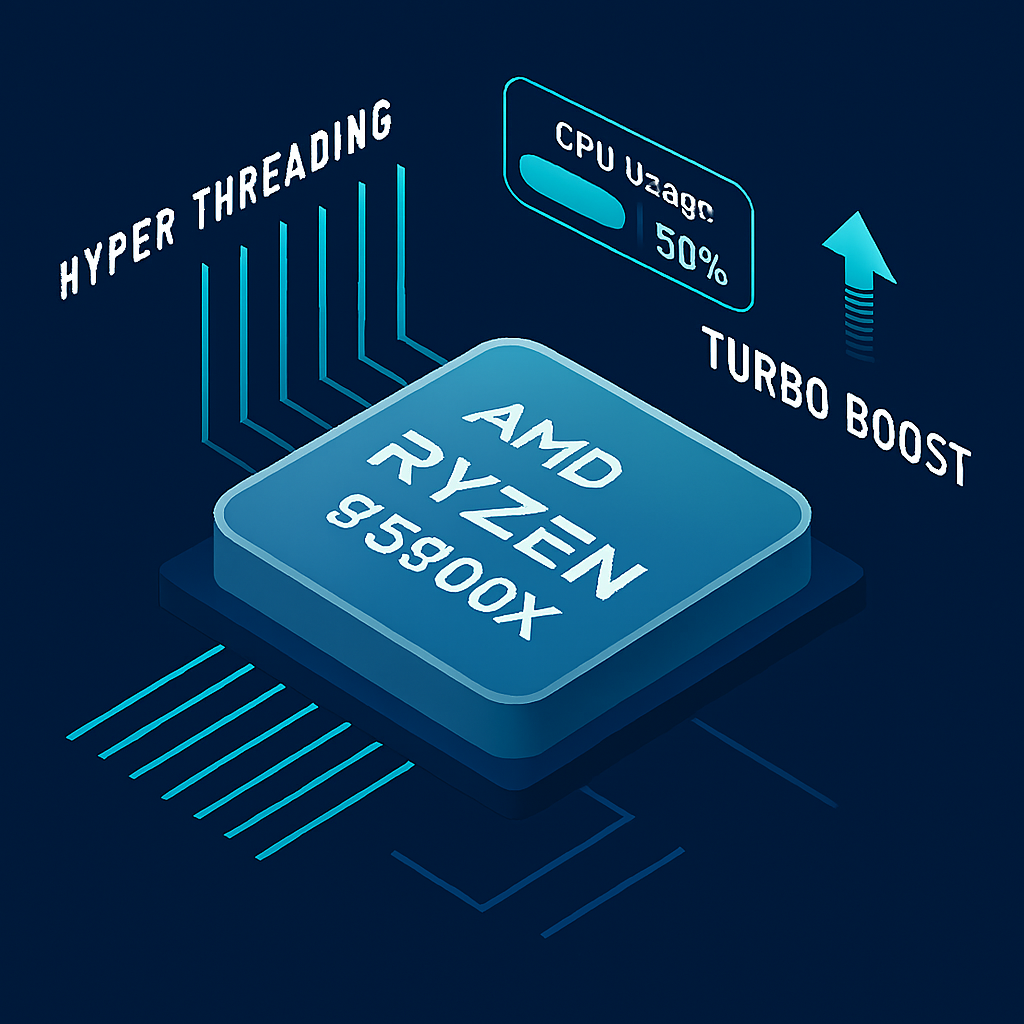 Kenapa CPU AMD Ryzen 9 5900X Tampil 50% Padahal Bisa 100%?