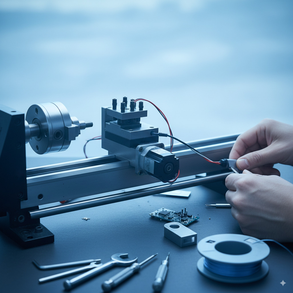 Mesin Bubut CNC DIY Bikinan sendiri ga kalah akurat